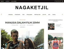 Tablet Screenshot of nagaketjil.com